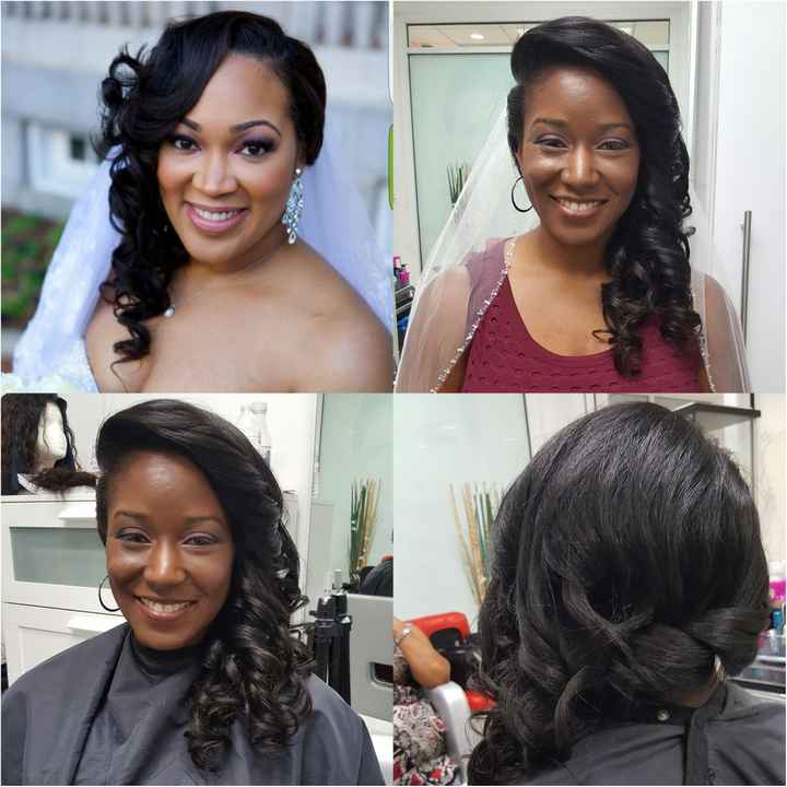 Hair trial success...jury is still out on make-up