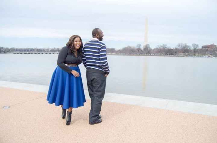 Engagement photo attire