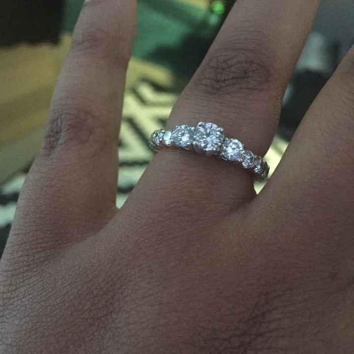 Let's see those beautiful rings lady's!