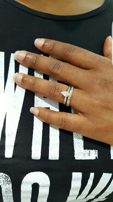 Picked out my wedding band today!! Pics