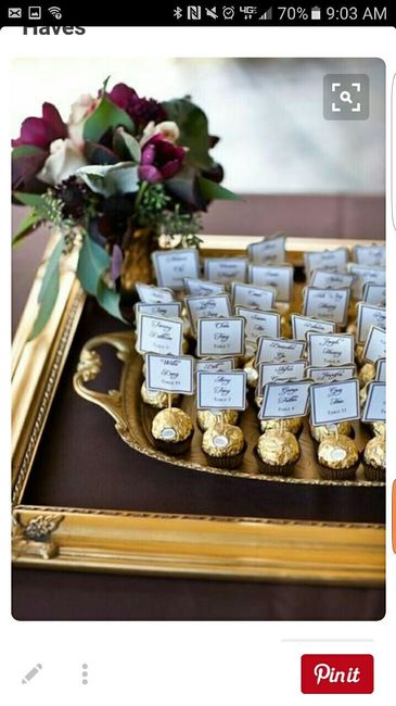 Escort Cards that Double as Favors?