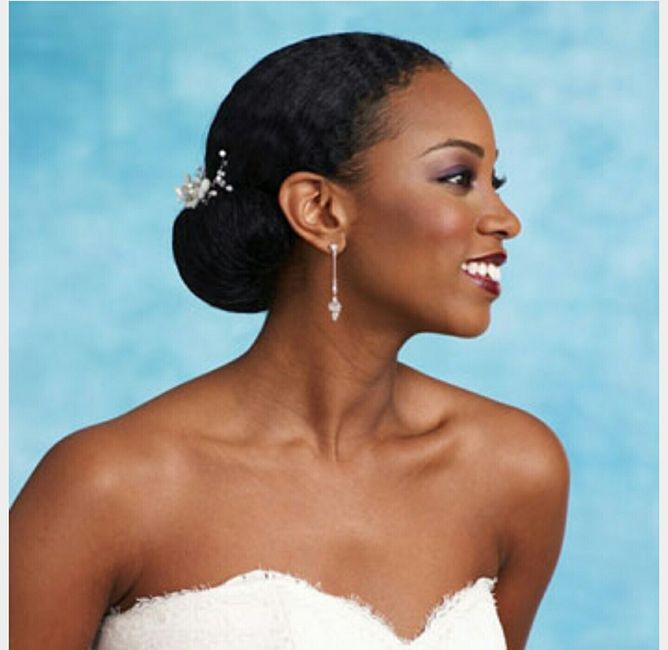African Americans with Natural hair- what's your wedding hair style?