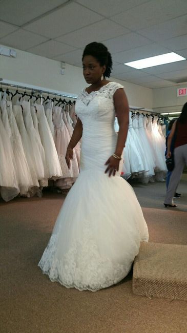 did u show your partner pics of the rejected dresses? (update: show us your rejects!)
