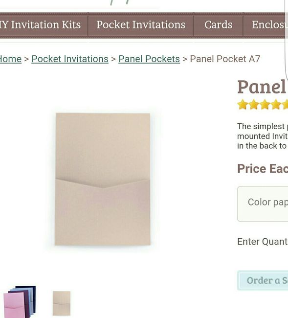 Invitations - How to bundle them without an envelopment?