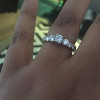 Let's see those beautiful rings lady's!