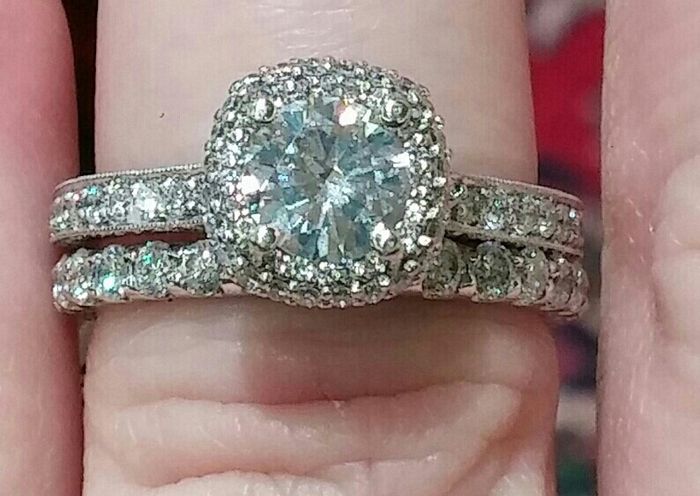 Engagement ring/wedding ring