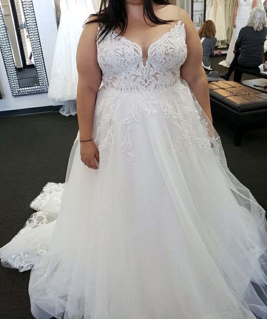 So Im plus size !!! wedding dress shopping ! 7