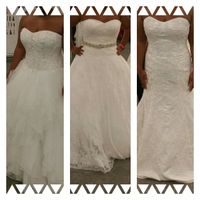 I purchased the ballgown on the left