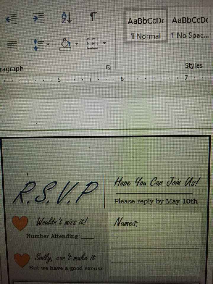 Wording rsvp for “behaving” kids - 1