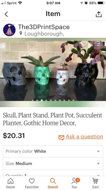 Finding skull centerpieces - 1