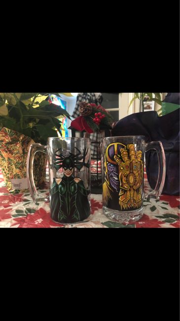 Bride and Groom glasses - 1