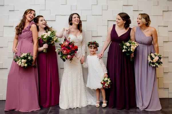 Mismatched bouquets - 1
