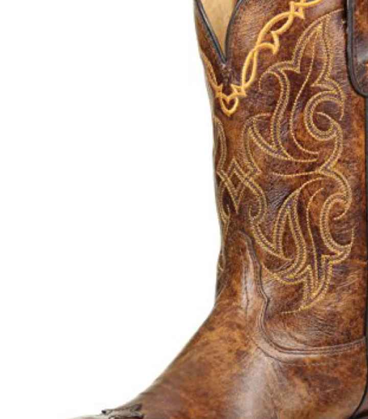 Show me your wedding shoes, any wedge heels in the house? - 1