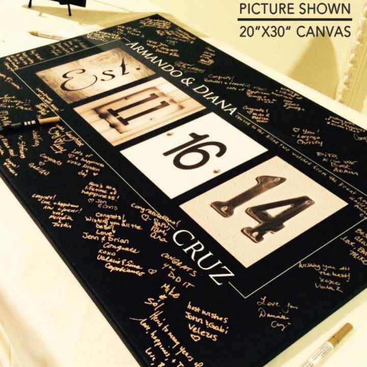 Guest Book Ideas? - 1