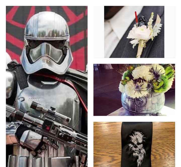 (subtle) ideas for a Star Wars Day wedding - 1