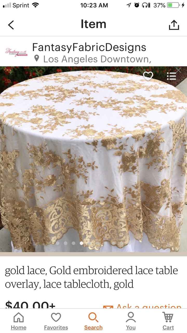 Help with tablecloths! - 1