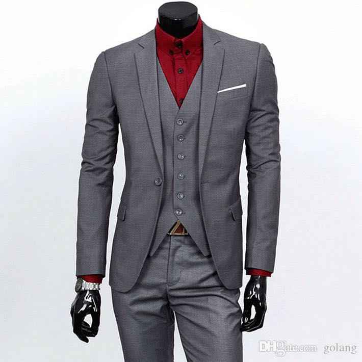 Groom's Suit - blue, grey, brown, help! - 1