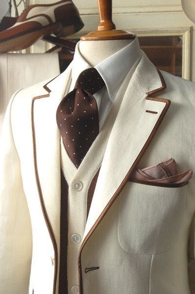 Groom's Suit - blue, grey, brown, help! 5