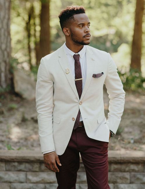 Groom's Suit - blue, grey, brown, help! 7