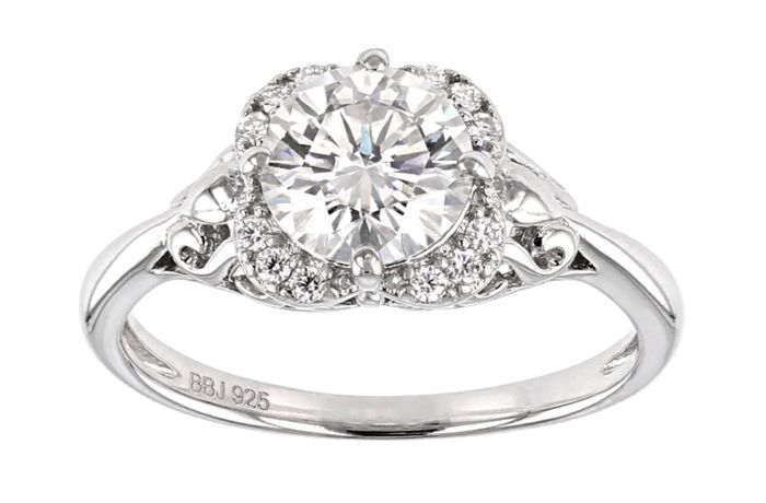My Moissanite ring from JTV