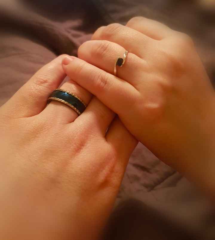 Funnily enough, we ended up proposing to eachother on the same day :D