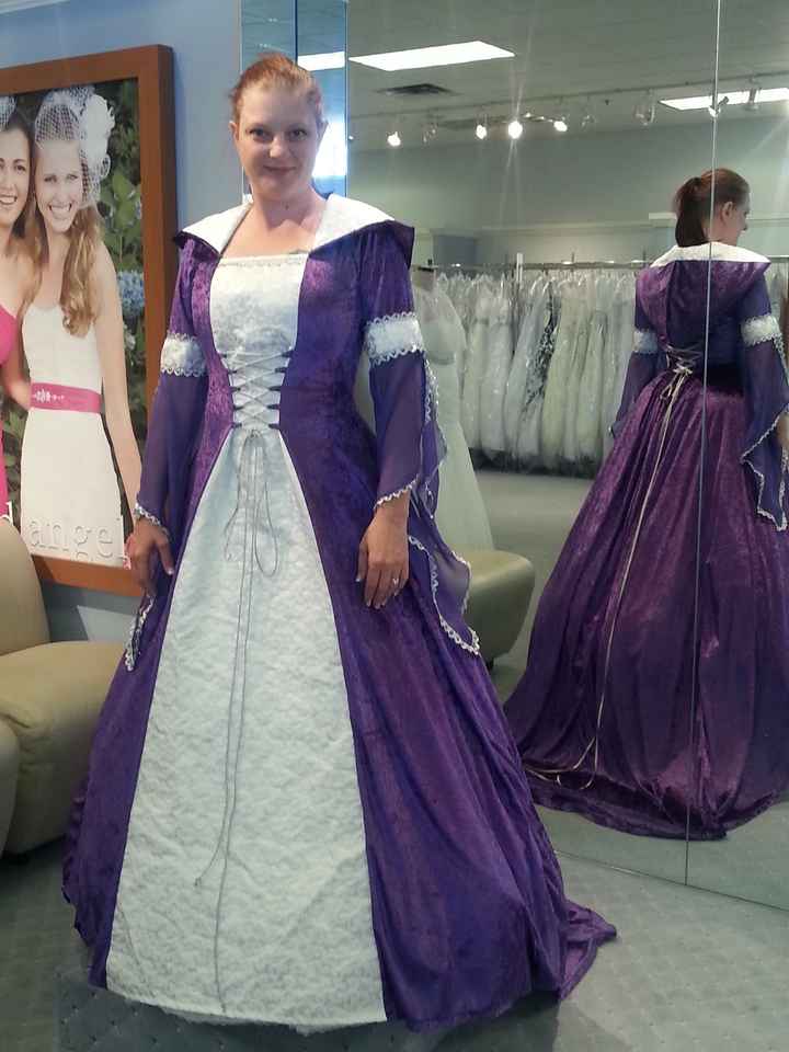 nontraditional wedding dress colors?