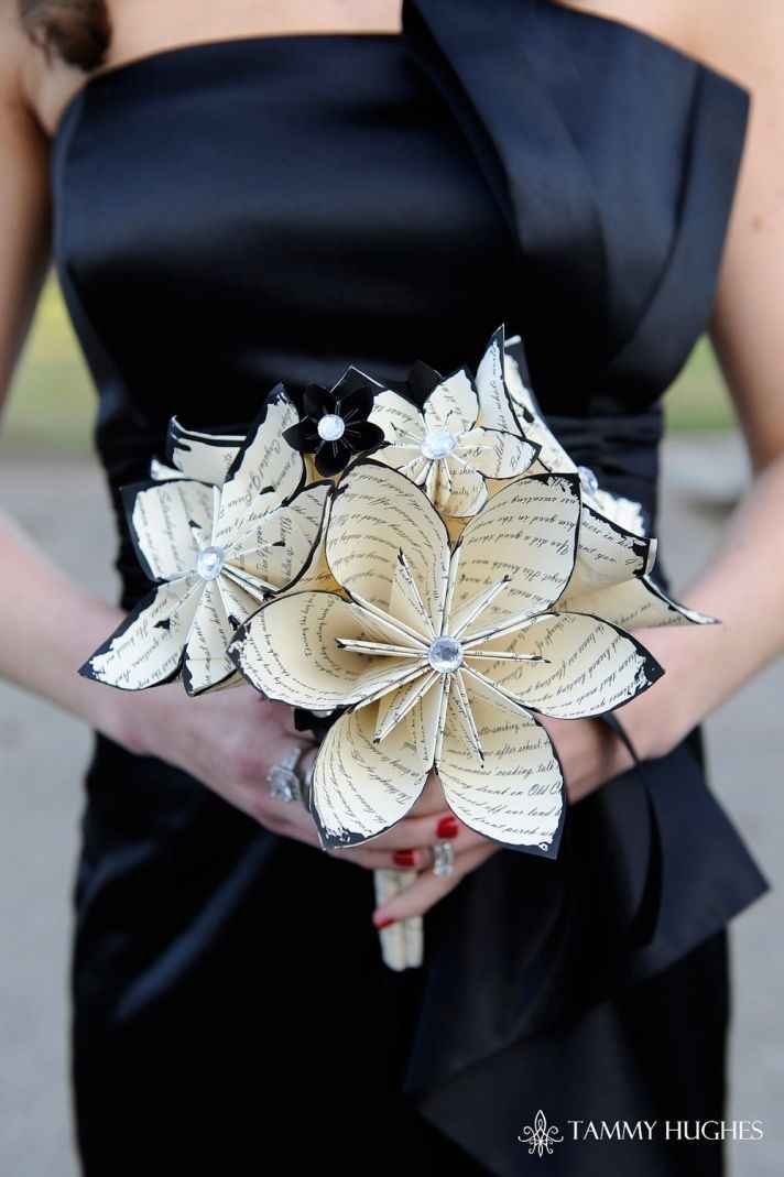 paper flowers? (bouquet and boutonnieres)