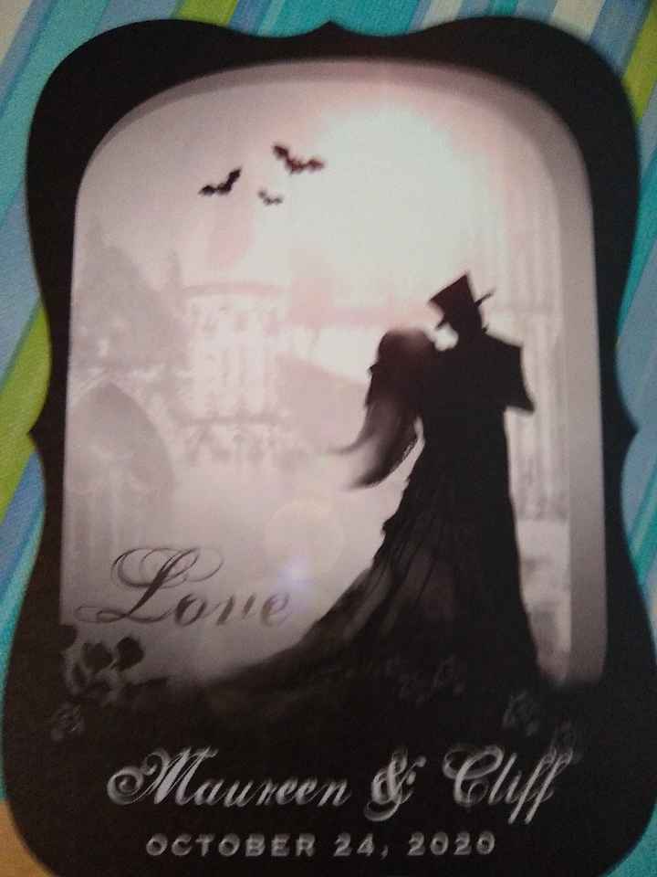 Using old invites for new save the dates? - 1