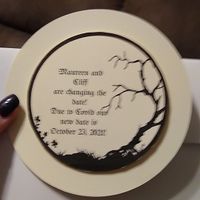 Postponed wedding need new save the dates - 1