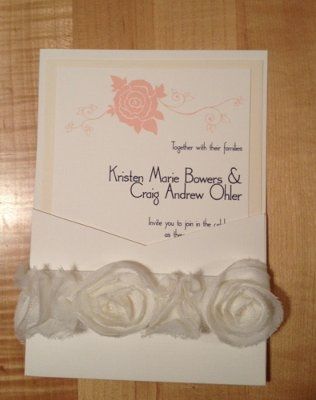 DIY Invitations... Mock Up