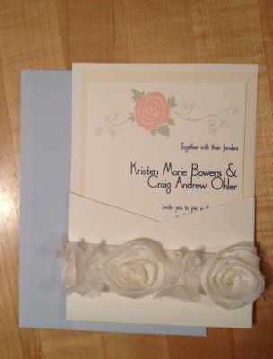 DIY Invitations... Mock Up