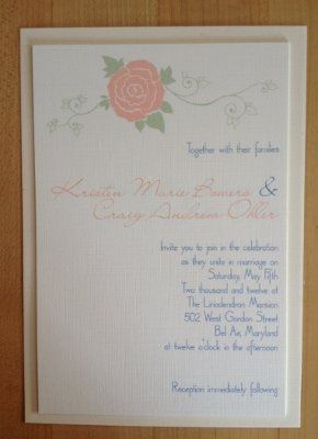 DIY Invitations... Mock Up