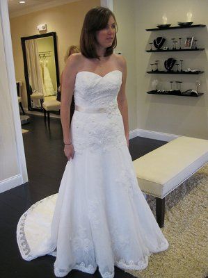 Dress shopping was easy as pie!