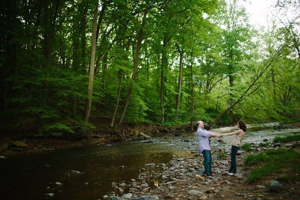 The next best thing to getting our Wedding Photos!  Our Engagement Photos are up!  Picture Heavy!