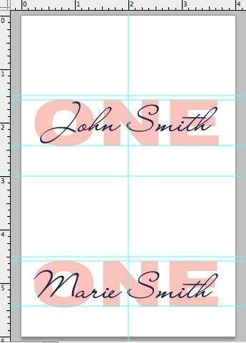 I want to make these escort cards.