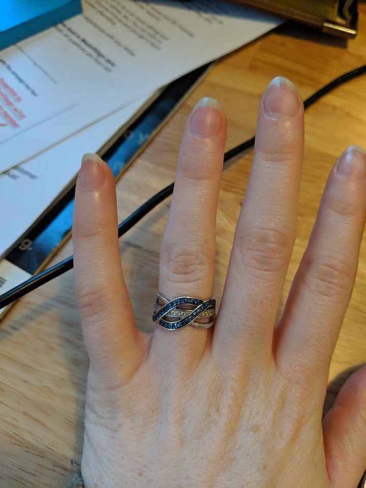 He proposed on his late mother's birthday and our date ended up being my late grandmother's birthday
