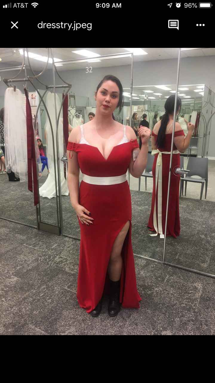 a dress not like the others... - 1