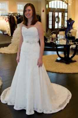 Trying on MY dress TODAY! (Update with Pics)