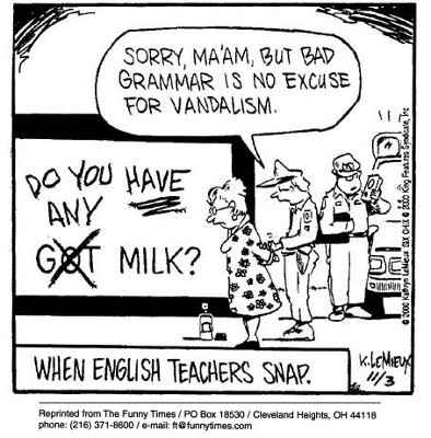 NWR:  why grammar is important
