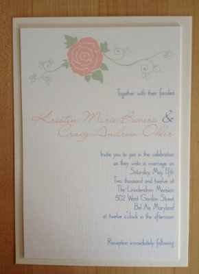 DIY Invitations... Mock Up