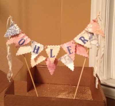 Cake Topper - Lace or No Lace?