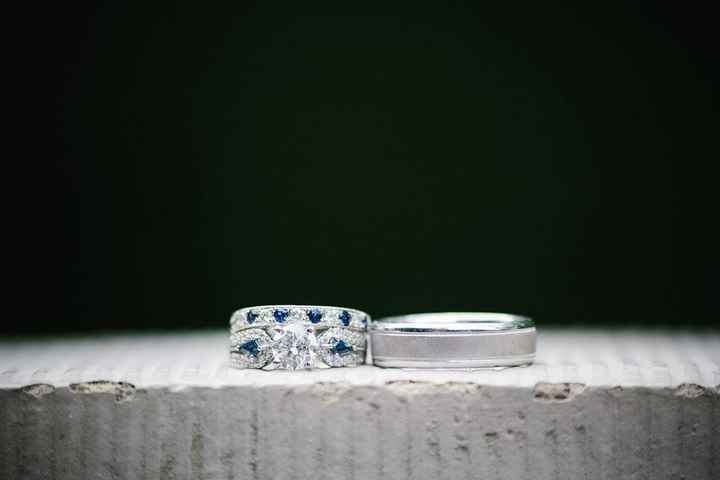 Got my rings back- soldered- pic :)