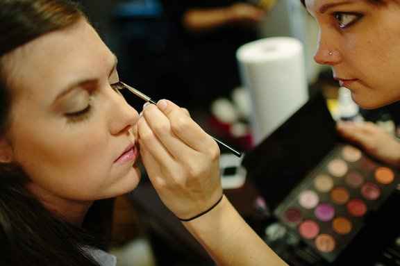 Photos of you getting ready?