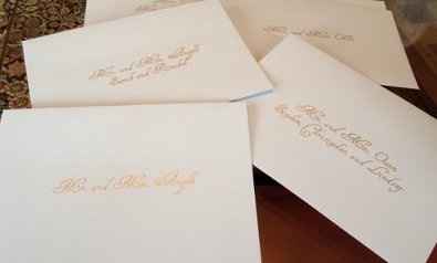 My attempt at calligraphy!