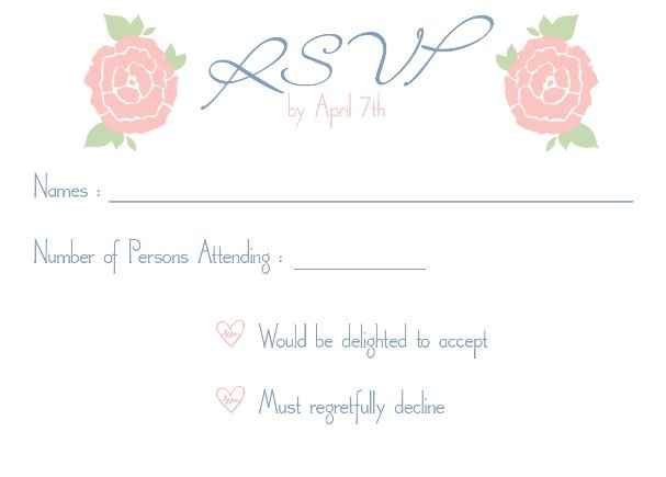RSVP Card Disaster?