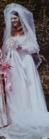 did your mom want you to wear her dress?