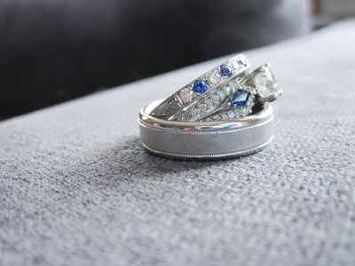 My FH's Wedding Attire is finally complete!  Bought ring and tie!
