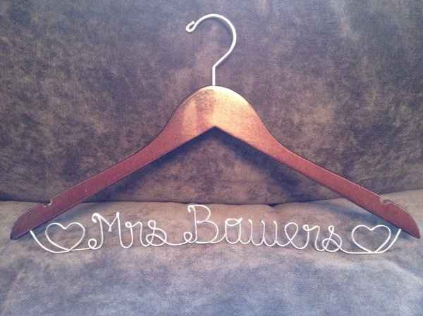 My Etsy Wedding Hangers