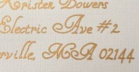 Addressing Invitations