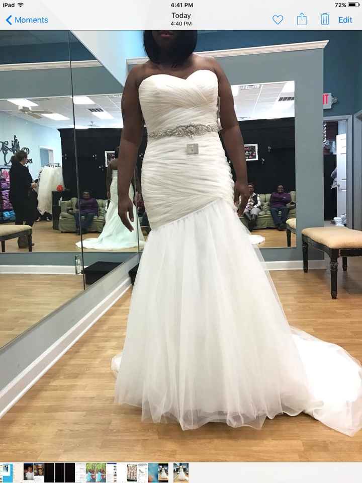 I said yes to the dress!!!